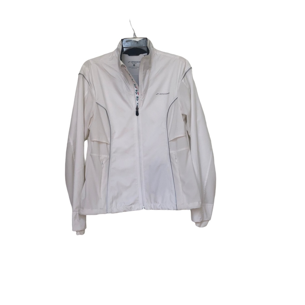 Brooks Light Weight Rain Repellant Running Jacket Size M